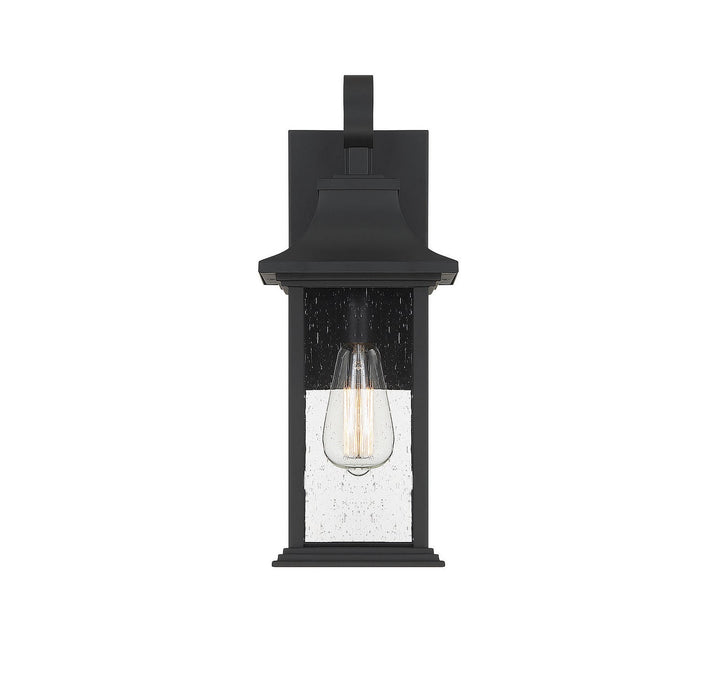 Savoy House - 5-450-BK - One Light Wall Sconce - Hancock - Matte Black