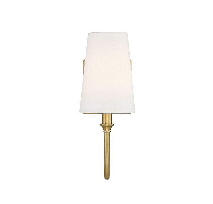 Savoy House - 9-2542-1-322 - One Light Wall Sconce - Cameron - Warm Brass