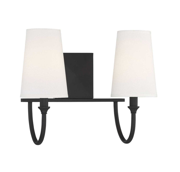 Savoy House - 8-2542-2-89 - Two Light Bath Bar - Cameron - Matte Black