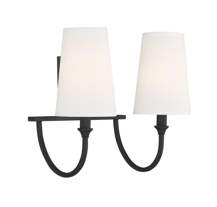 Savoy House - 8-2542-2-89 - Two Light Bath Bar - Cameron - Matte Black