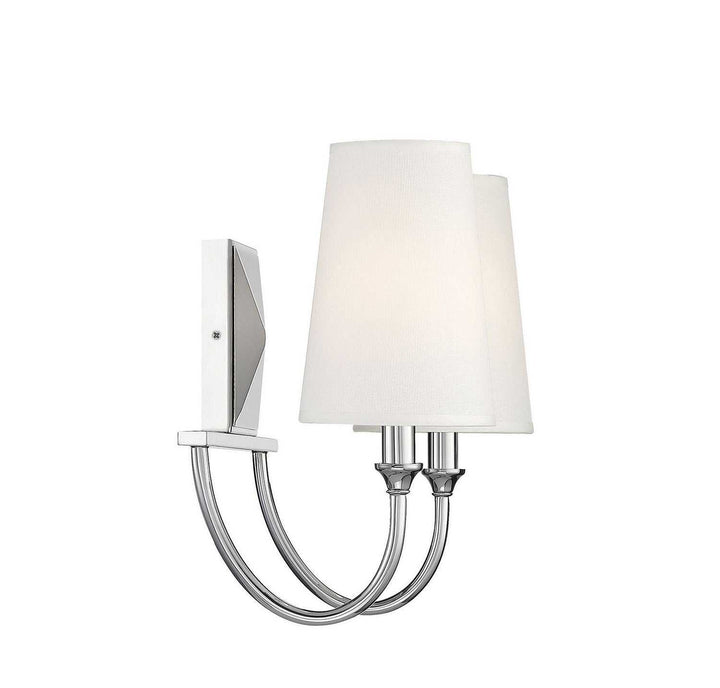 Savoy House - 8-2542-2-109 - Two Light Bath Bar - Cameron - Polished Nickel