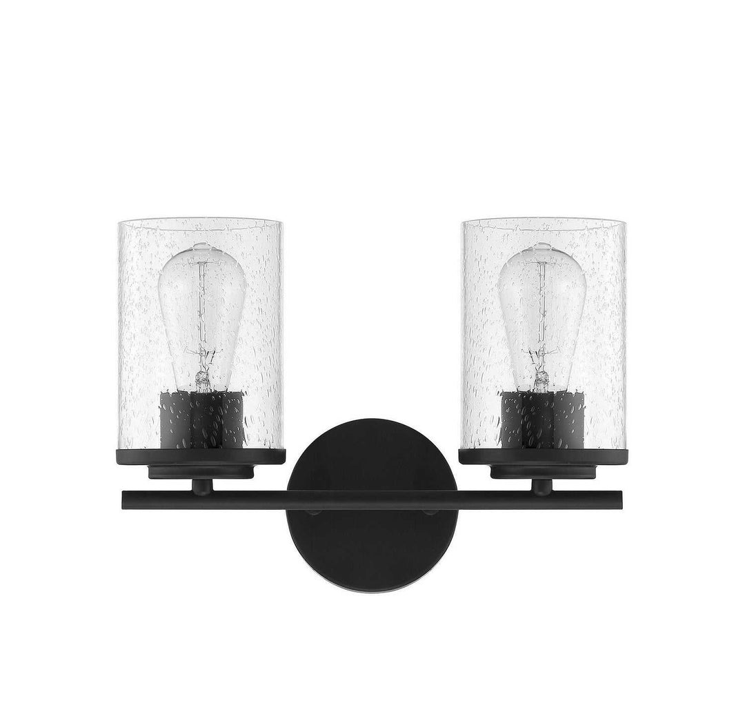 Savoy House - 8-8020-2-BK - Two Light Bath Bar - Marshall - Matte Black