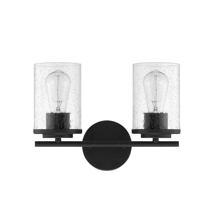 Savoy House - 8-8020-2-BK - Two Light Bath Bar - Marshall - Matte Black