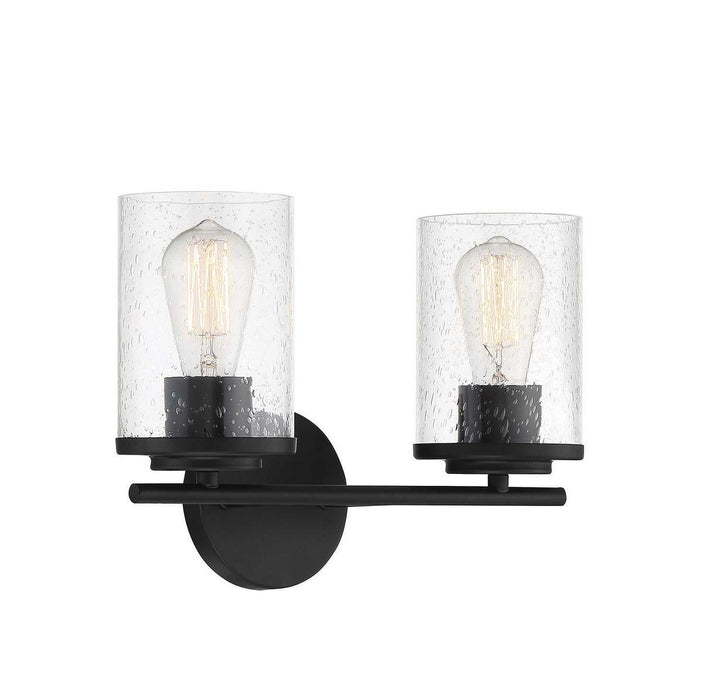 Savoy House - 8-8020-2-BK - Two Light Bath Bar - Marshall - Matte Black