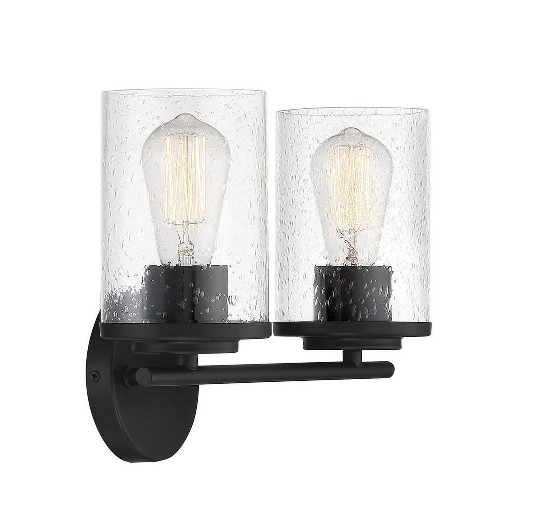 Savoy House - 8-8020-2-BK - Two Light Bath Bar - Marshall - Matte Black