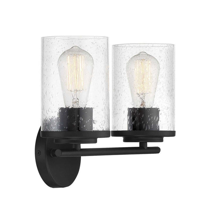 Savoy House - 8-8020-2-BK - Two Light Bath Bar - Marshall - Matte Black