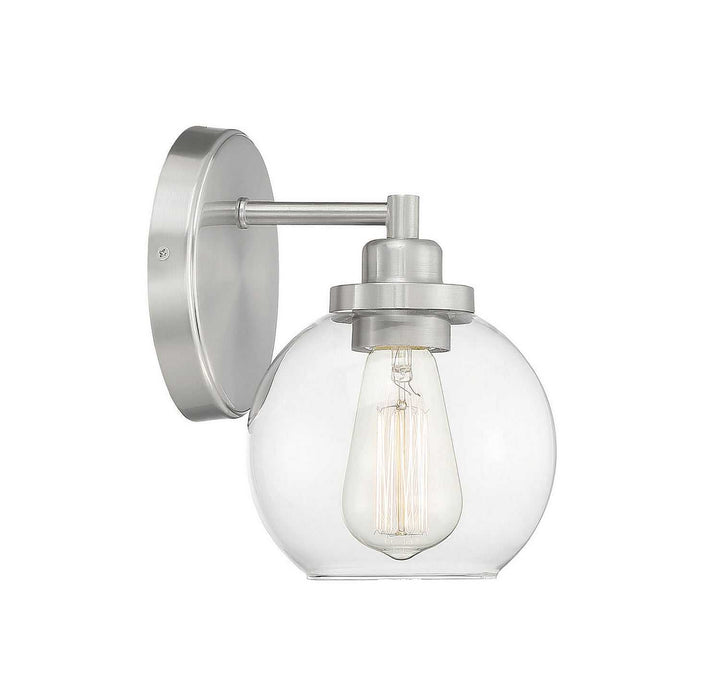 Carson One Light Bath in Satin Nickel Savoy House