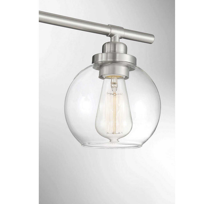 Carson One Light Bath in Satin Nickel Savoy House