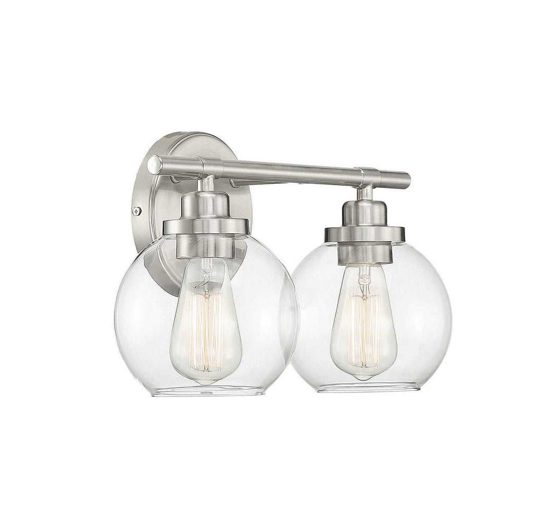 Savoy House - 8-4050-2-SN - Two Light Bath Bar - Carson - Satin Nickel