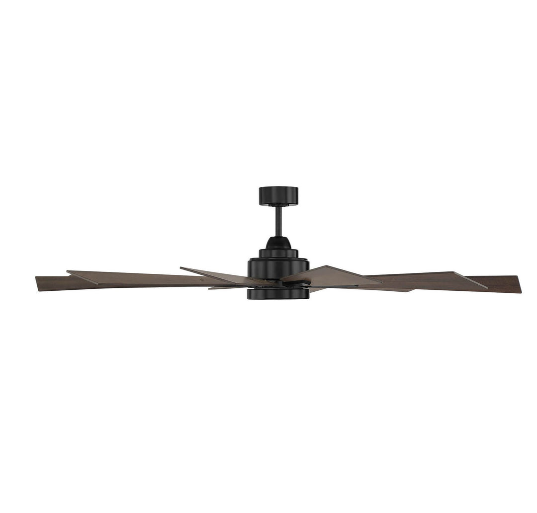 Meridian - M2024MBK - 60" Ceiling Fan - Farmhouse - Matte Black