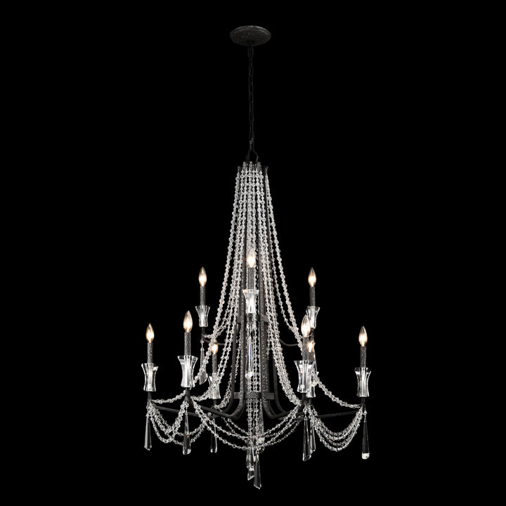 Varaluz - 270C09OX - Nine Light Chandelier - Barcelona - Onyx