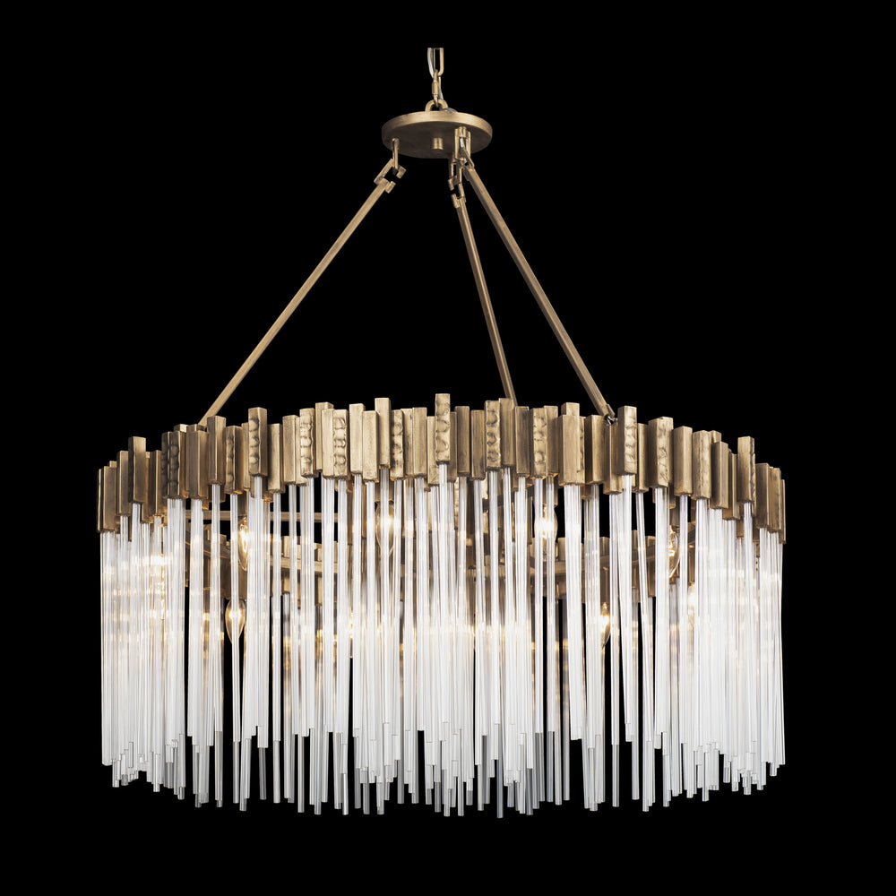 Varaluz - 309P12HG - 12 Light Pendant - Matrix - Havana Gold