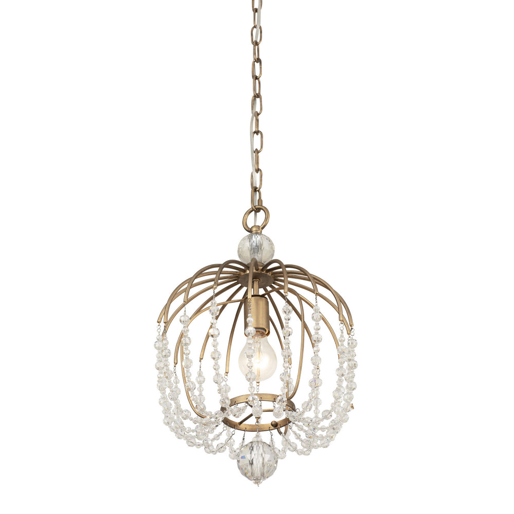 Varaluz - 343P01HG - One Light Pendant - Voliere - Havana Gold