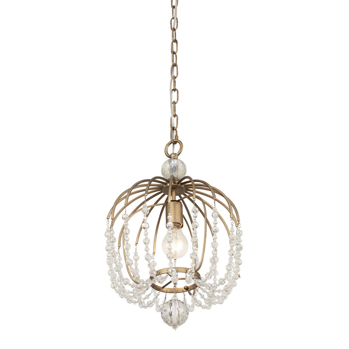 Varaluz - 343P01HG - One Light Pendant - Voliere - Havana Gold