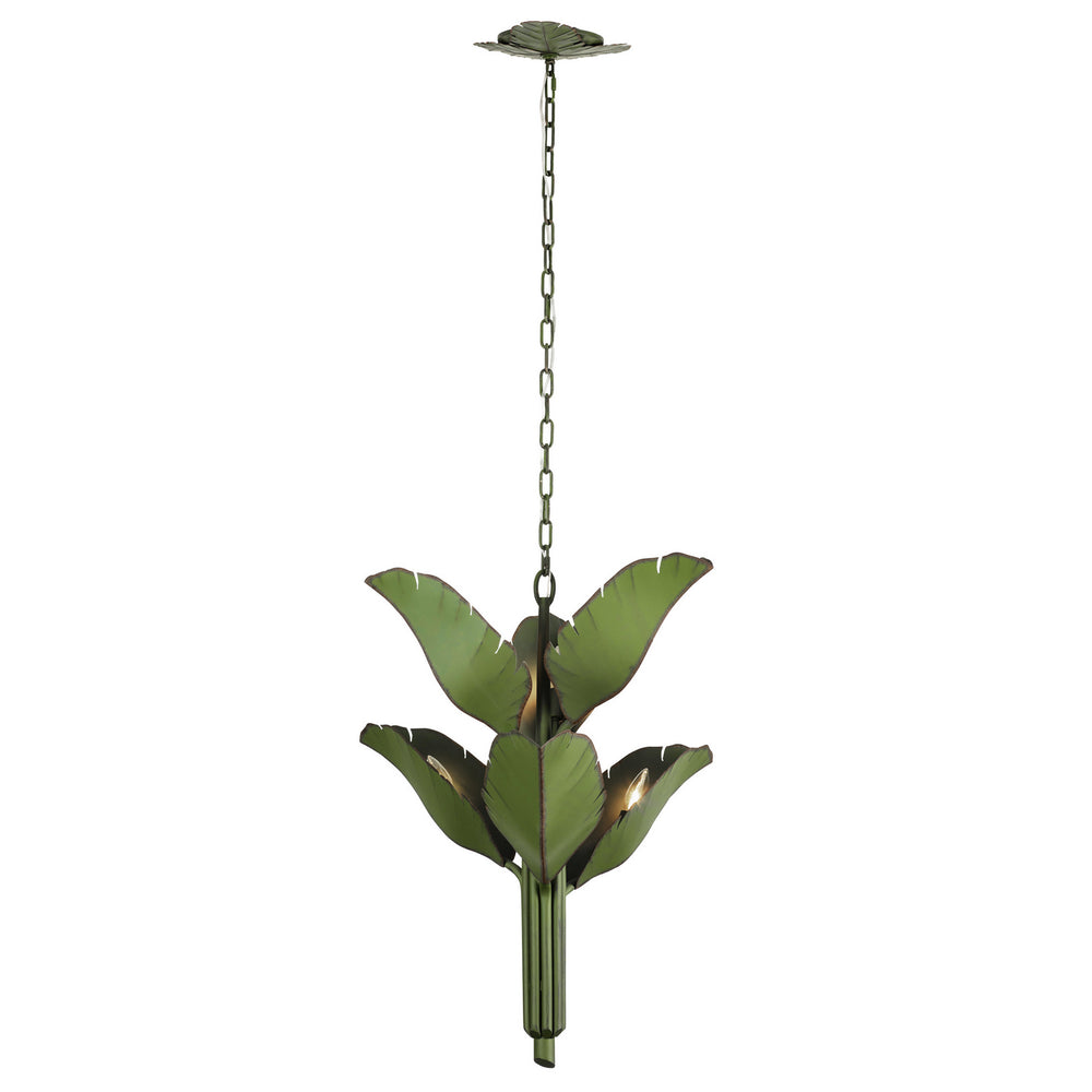 Varaluz - 901C06 - Six Light Chandelier - Banana Leaf - Banana Leaf