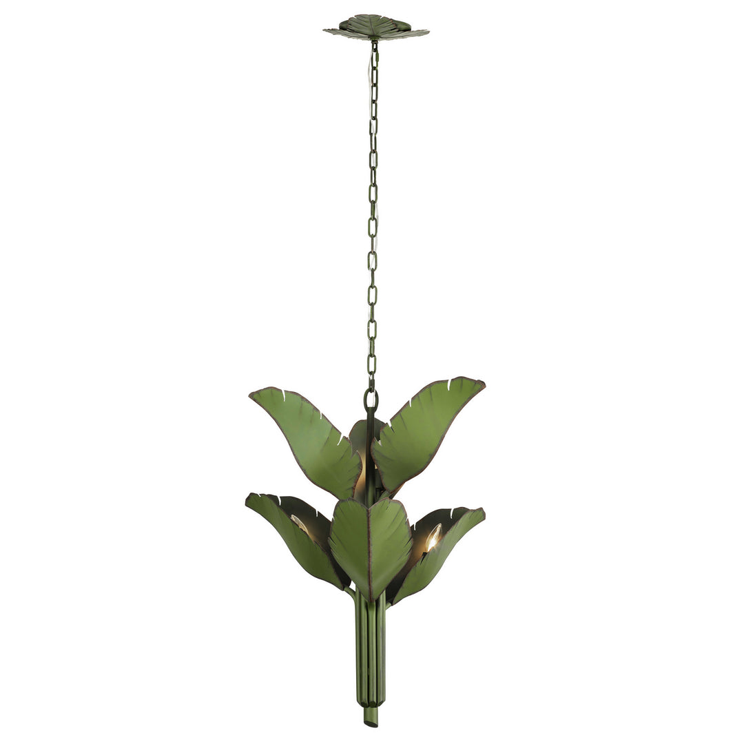 Varaluz - 901C06 - Six Light Chandelier - Banana Leaf - Banana Leaf