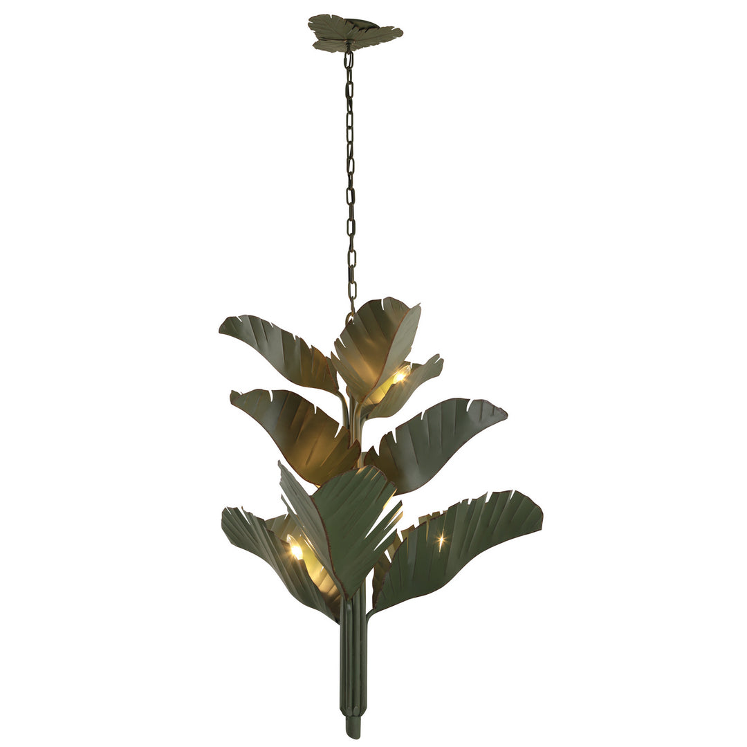 Varaluz - 901C09 - Nine Light Chandelier - Banana Leaf - Banana Leaf