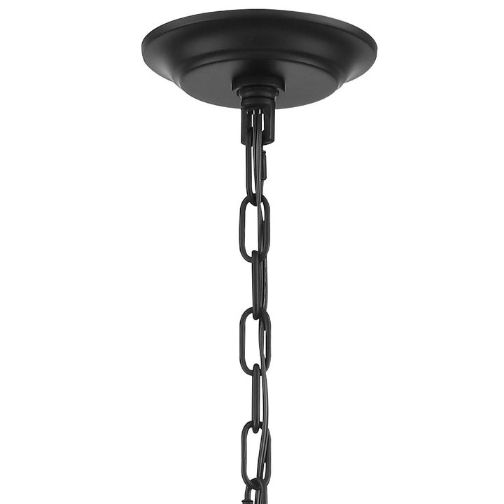 Crystorama - BAI-A2108-MK - Eight Light Chandelier - Bailey - Matte Black