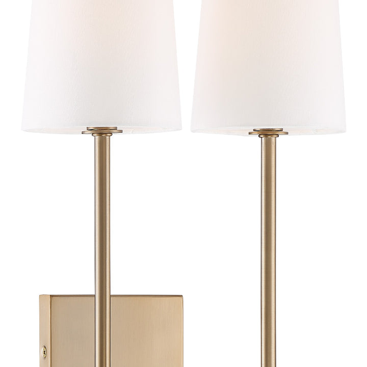 Crystorama - LEN-252-VG - Two Light Wall Sconce - Lena - Vibrant Gold