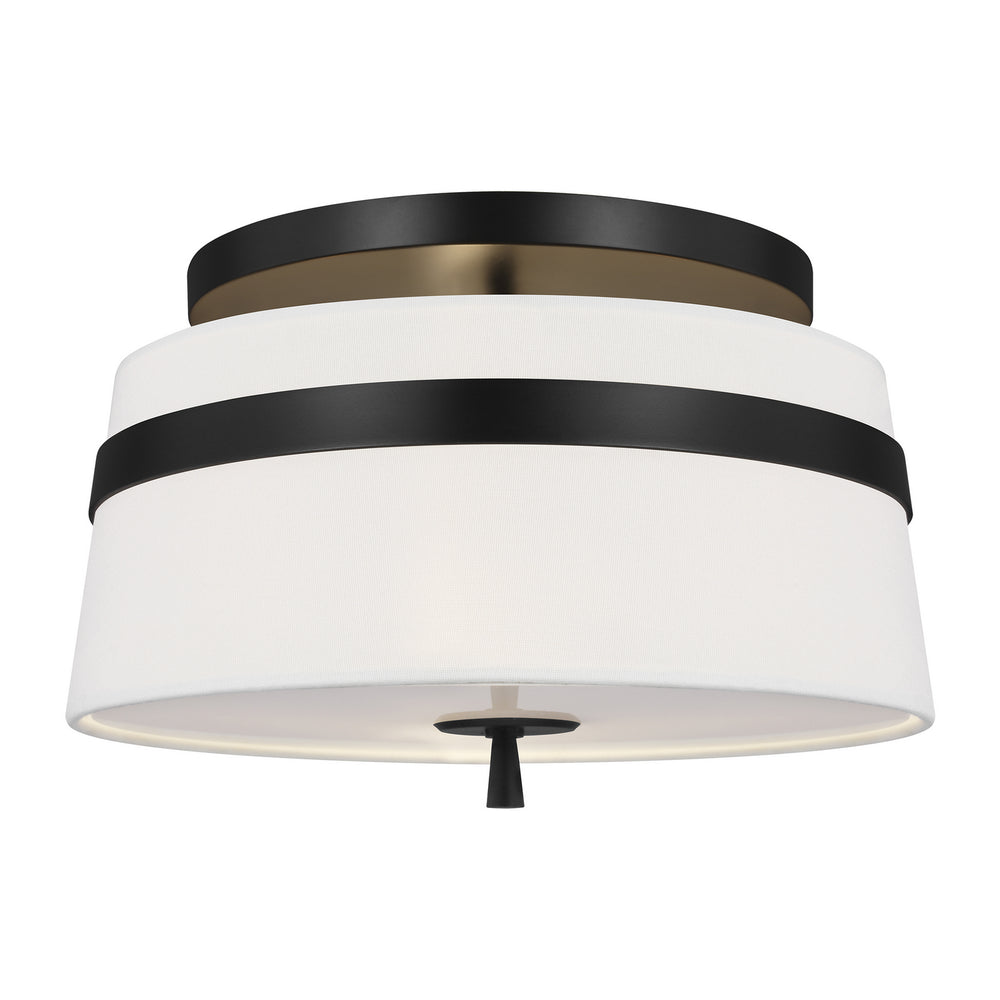 Visual Comfort Studio Canada - AF1143AI - Three Light Semi-Flush Mount - Cordtlandt - Aged Iron