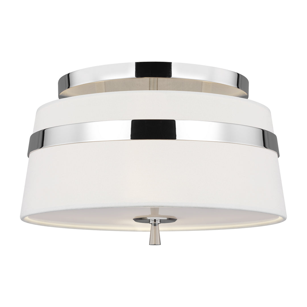 Visual Comfort Studio Canada - AF1143PN - Three Light Semi-Flush Mount - Cordtlandt - Polished Nickel