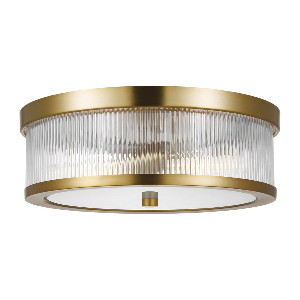 Visual Comfort Studio Canada - CF1052BBS - Two Light Flush Mount - Geneva - Burnished Brass