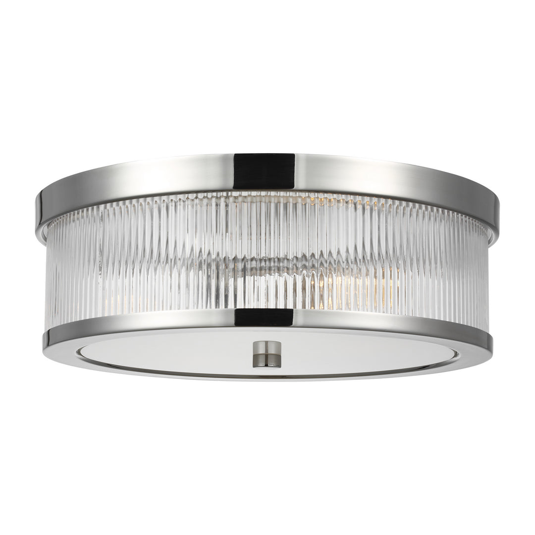 Visual Comfort Studio Canada - CF1052PN - Two Light Flush Mount - Geneva - Polished Nickel