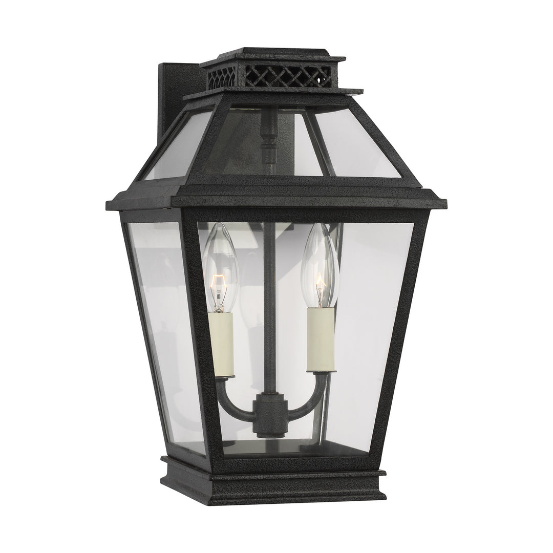 Visual Comfort Studio Canada - CO1012DWZ - Two Light Outdoor Wall Lantern - Falmouth - Dark Weathered Zinc