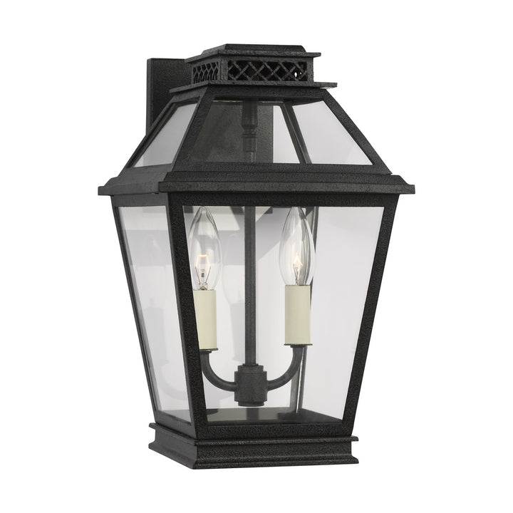 Visual Comfort Studio Canada - CO1012DWZ - Two Light Outdoor Wall Lantern - Falmouth - Dark Weathered Zinc