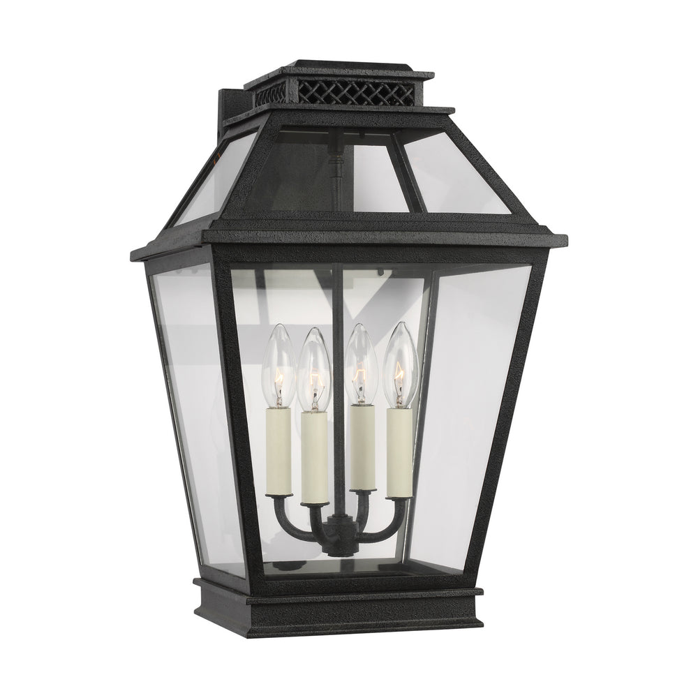 Visual Comfort Studio Canada - CO1034DWZ - Four Light Outdoor Wall Lantern - Falmouth - Dark Weathered Zinc