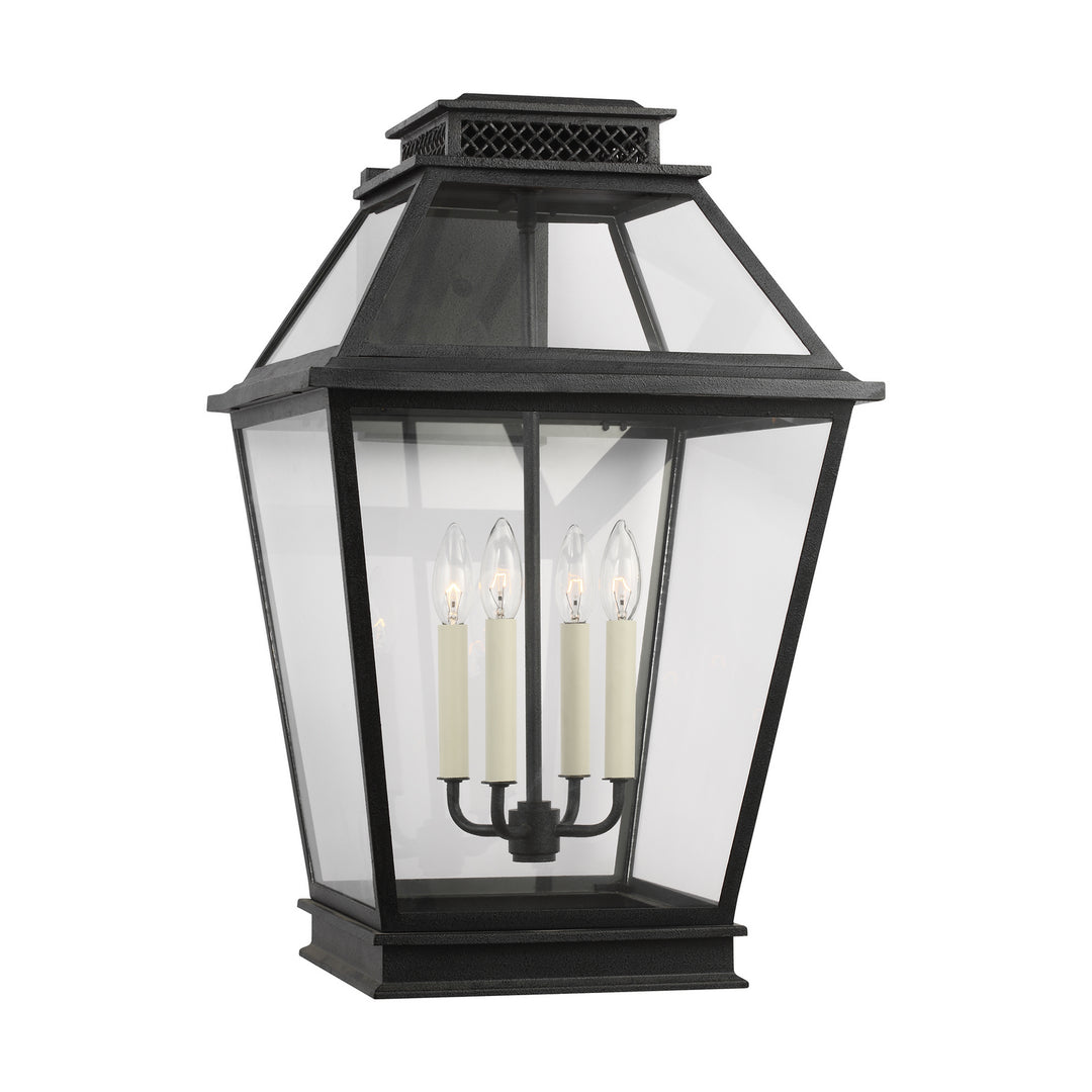 Visual Comfort Studio Canada - CO1044DWZ - Four Light Outdoor Wall Lantern - Falmouth - Dark Weathered Zinc
