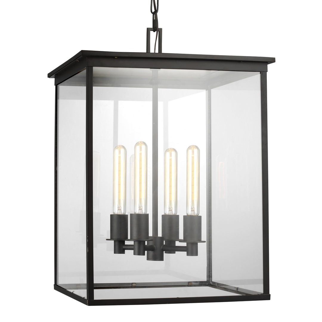 Visual Comfort Studio Canada - CO1154HTCP - Four Light Hanging Lantern - Freeport - Heritage Copper