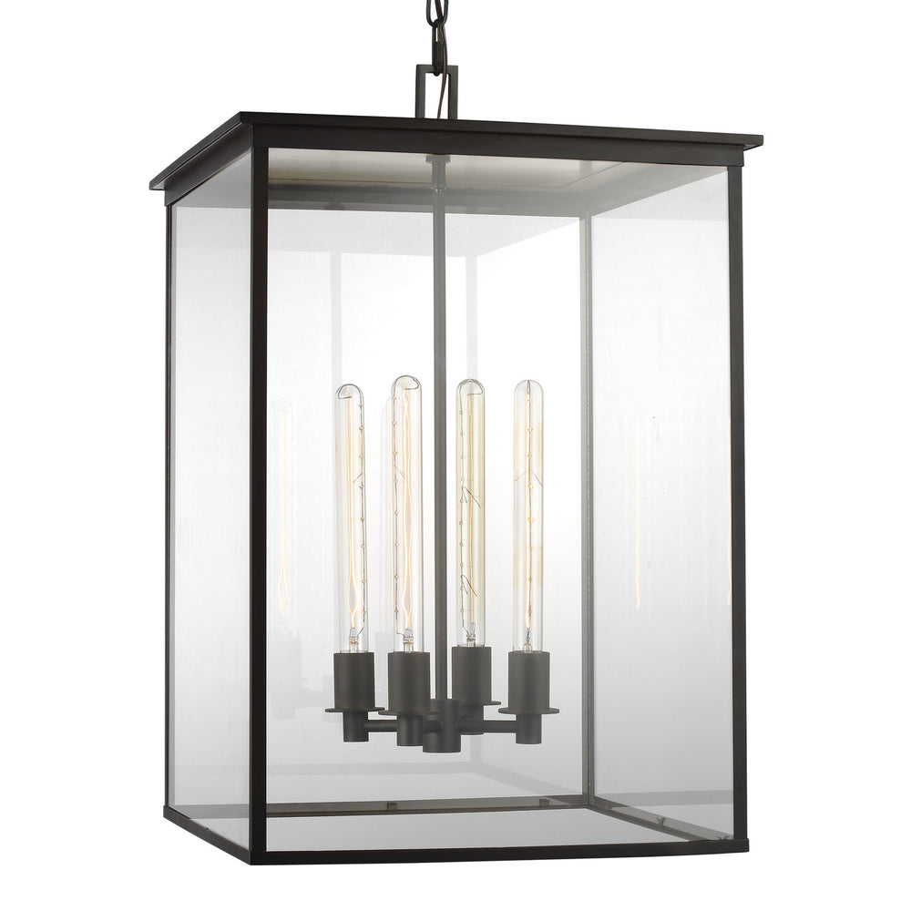 Visual Comfort Studio Canada - CO1164HTCP - Four Light Hanging Lantern - Freeport - Heritage Copper