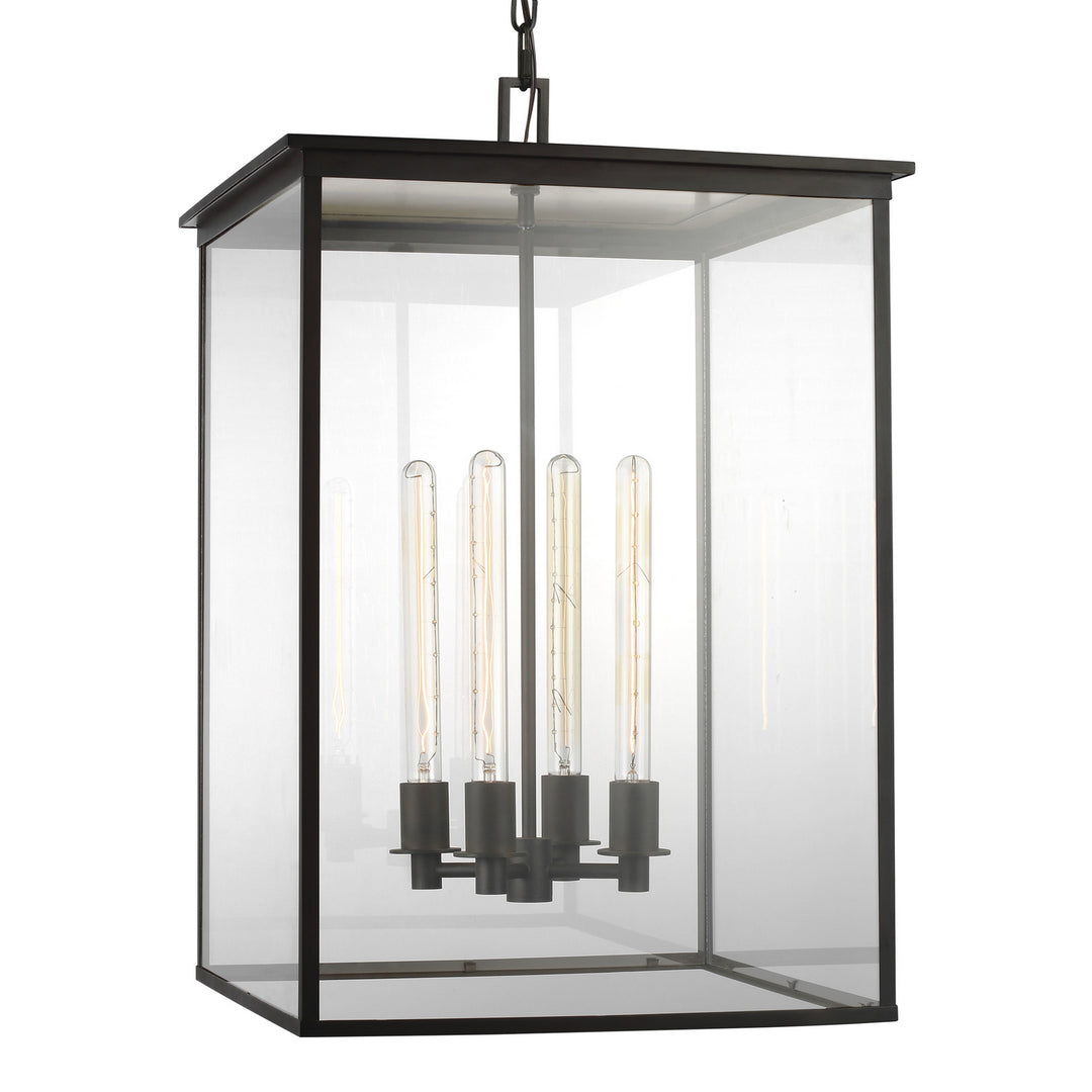 Visual Comfort Studio Canada - CO1164HTCP - Four Light Hanging Lantern - Freeport - Heritage Copper