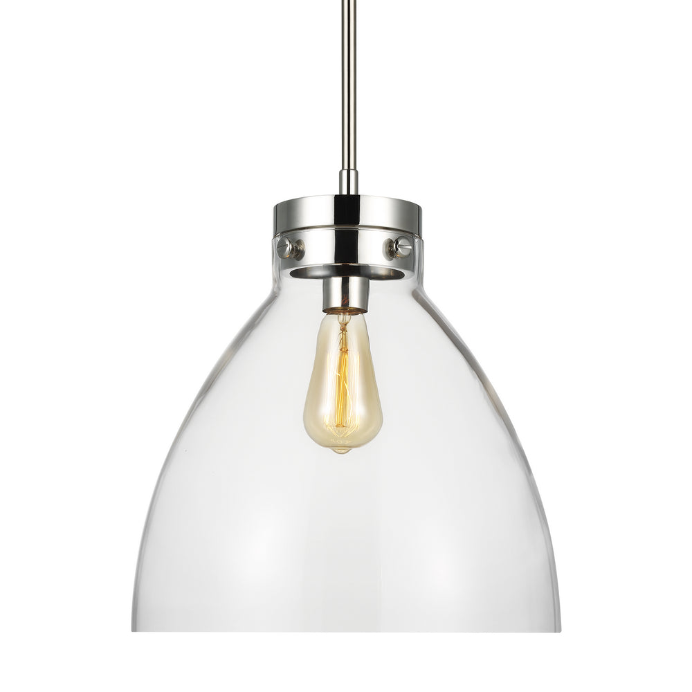 Visual Comfort Studio Canada - CP1121PN - One Light Pendant - Garrett - Polished Nickel