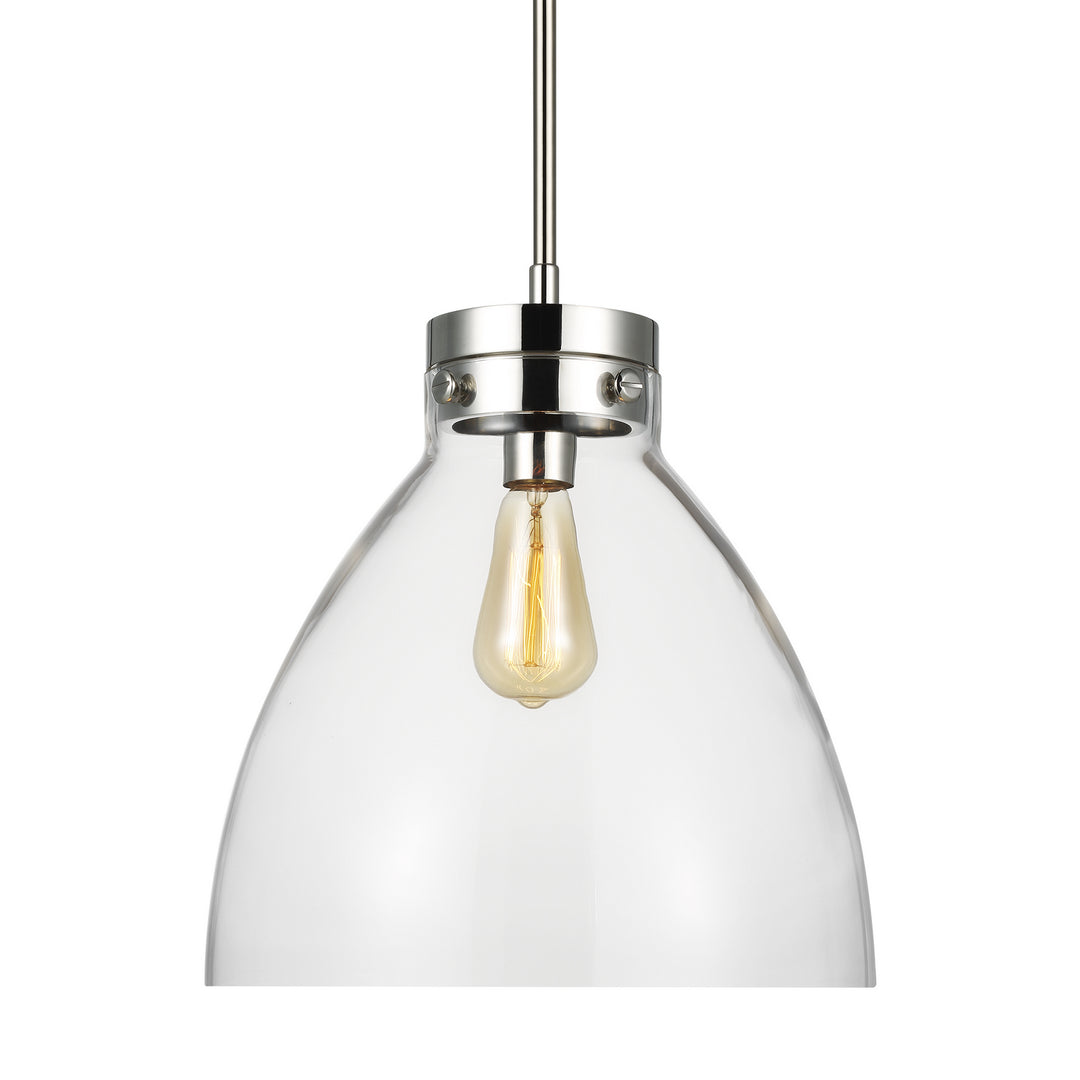 Visual Comfort Studio Canada - CP1121PN - One Light Pendant - Garrett - Polished Nickel