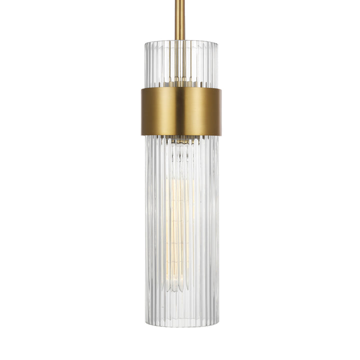 Visual Comfort Studio Canada - CP1161BBS - One Light Pendant - Geneva - Burnished Brass