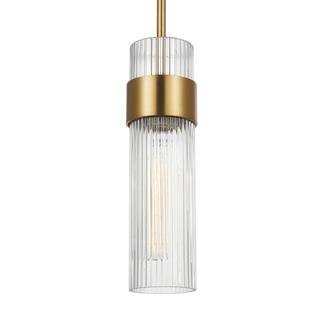 Visual Comfort Studio Canada - CP1161BBS - One Light Pendant - Geneva - Burnished Brass