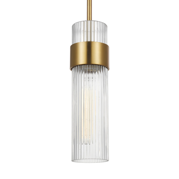 Visual Comfort Studio Canada - CP1161BBS - One Light Pendant - Geneva - Burnished Brass