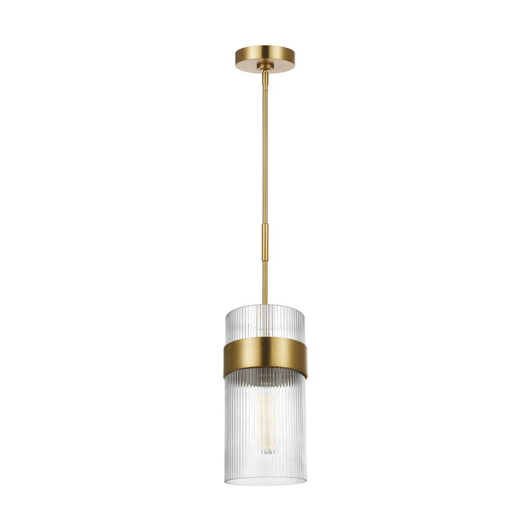 Visual Comfort Studio Canada - CP1171BBS - One Light Pendant - Geneva - Burnished Brass