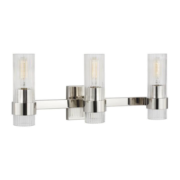 Visual Comfort Studio Canada - CV1023PN - Three Light Vanity - Geneva - Polished Nickel