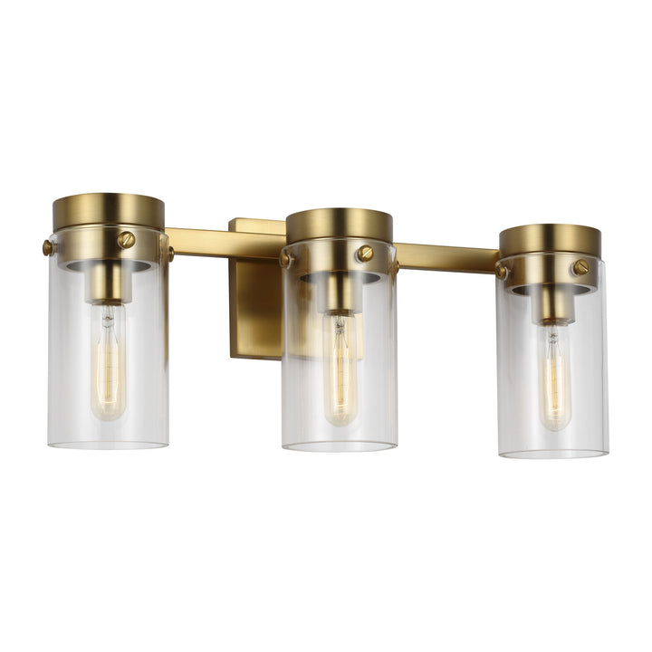 Visual Comfort Studio Canada - CW1003BBS - Three Light Vanity - Garrett - Burnished Brass