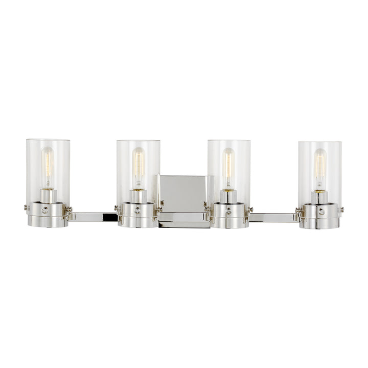 Visual Comfort Studio Canada - CW1004PN - Four Light Vanity - Garrett - Polished Nickel