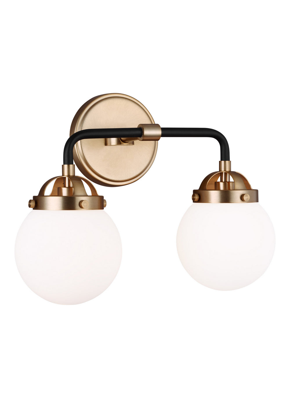 Visual Comfort Studio Canada - 4487902-848 - Two Light Wall / Bath - Cafe - Satin Brass