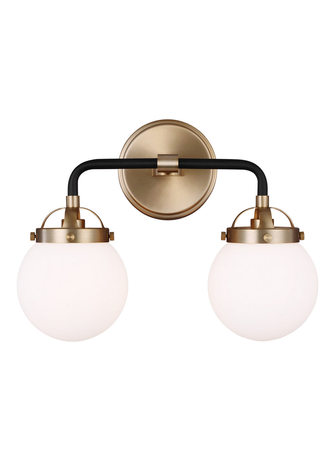 Visual Comfort Studio Canada - 4487902-848 - Two Light Wall / Bath - Cafe - Satin Brass