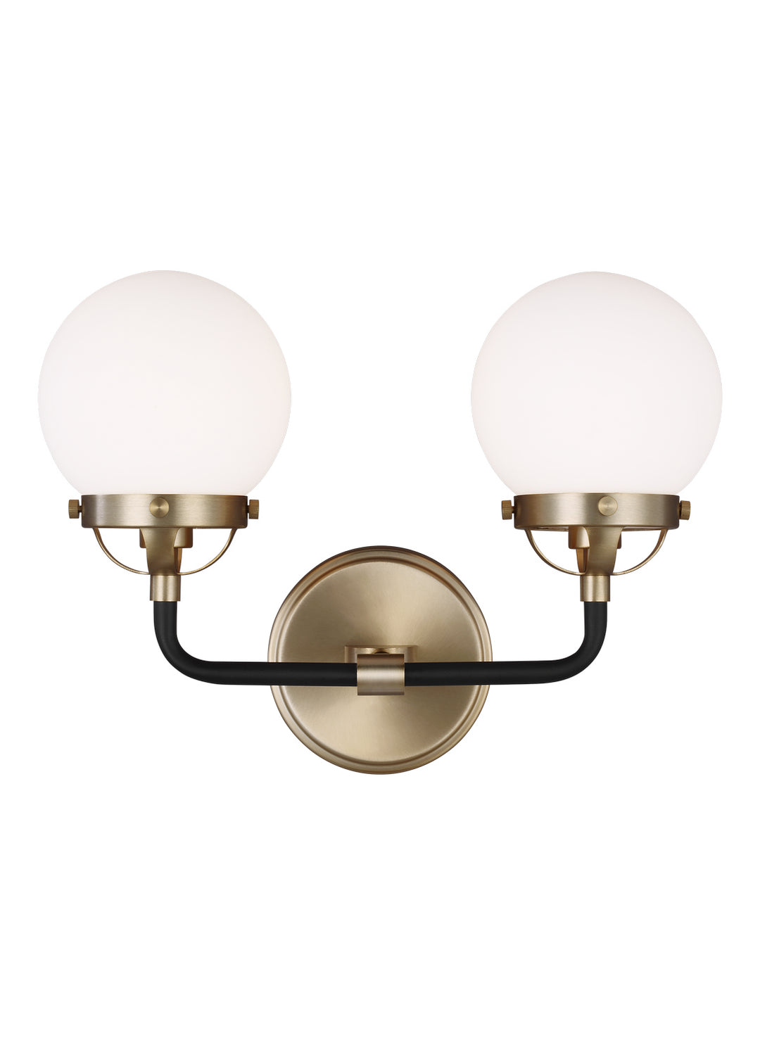 Visual Comfort Studio Canada - 4487902-848 - Two Light Wall / Bath - Cafe - Satin Brass