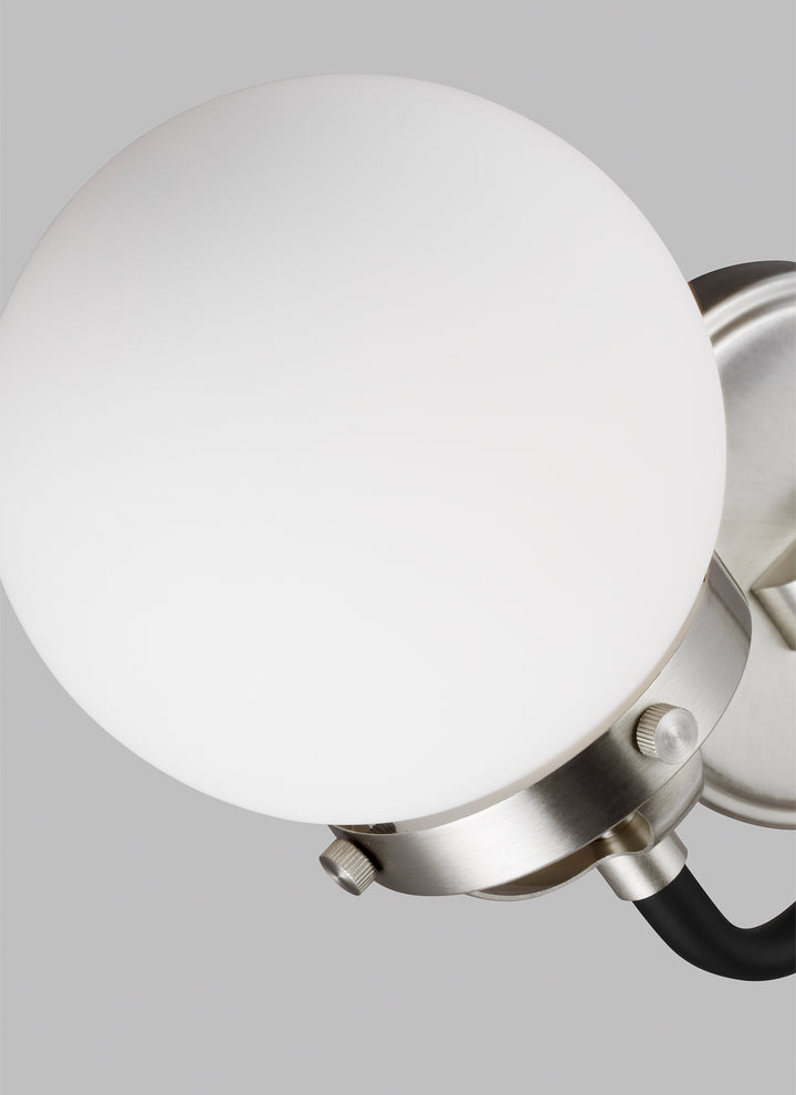 Visual Comfort Studio Canada - 4487902-962 - Two Light Wall / Bath - Cafe - Brushed Nickel