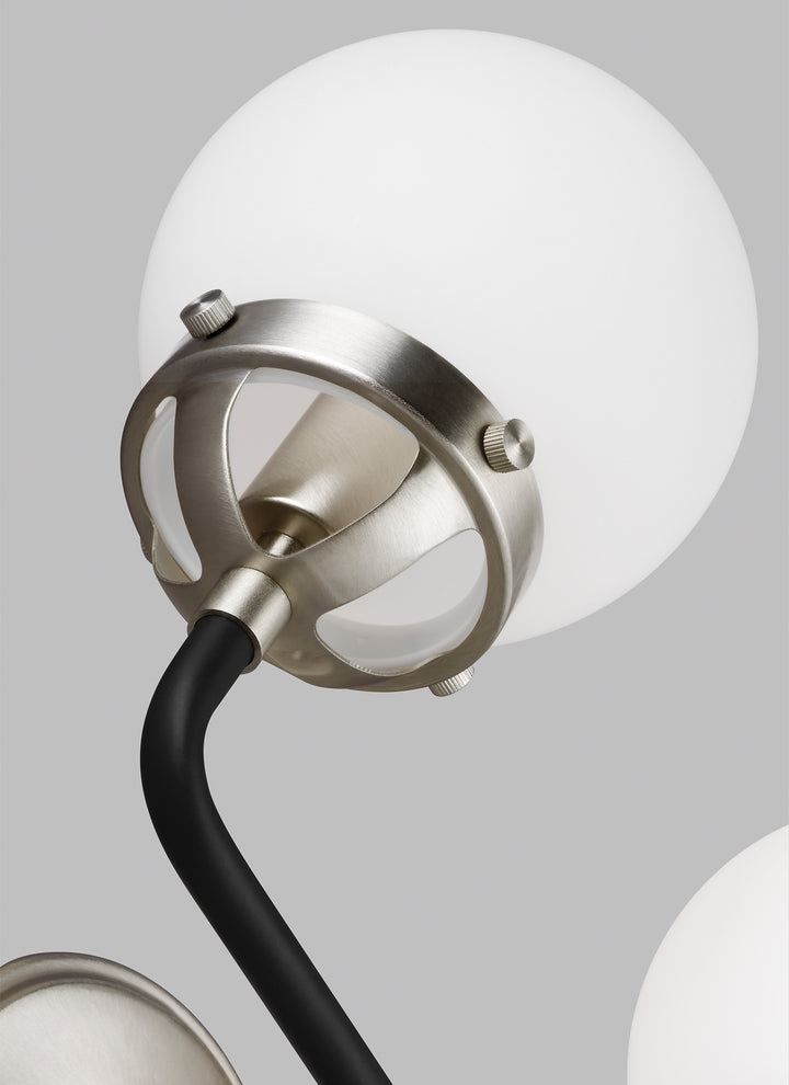 Visual Comfort Studio Canada - 4487902-962 - Two Light Wall / Bath - Cafe - Brushed Nickel