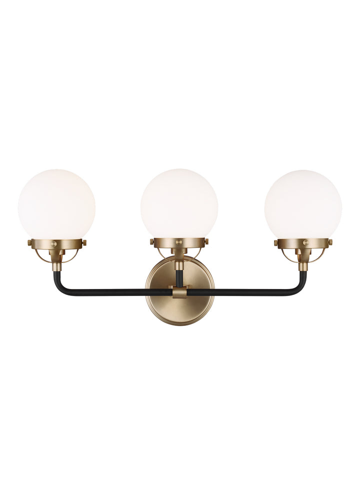 Visual Comfort Studio Canada - 4487903-848 - Three Light Wall / Bath - Cafe - Satin Brass