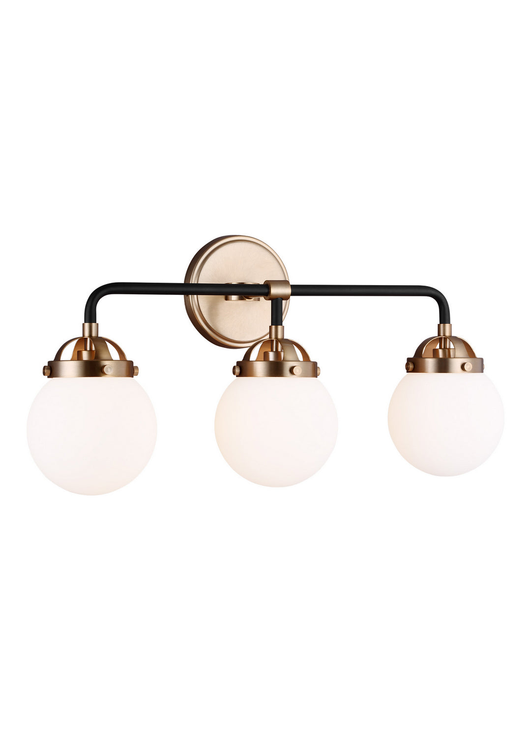 Visual Comfort Studio Canada - 4487903-848 - Three Light Wall / Bath - Cafe - Satin Brass